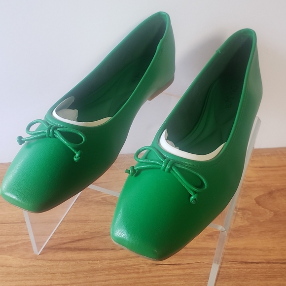 ON 34th Shoes - ON 34th "Naomie" Green Ballet Flat, Size 7M, NIB